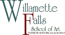 School of Art alls F illamette W Probably the world’s first pop-up art school