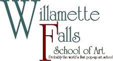 School of Art alls F illamette W Probably the world’s first pop-up art school